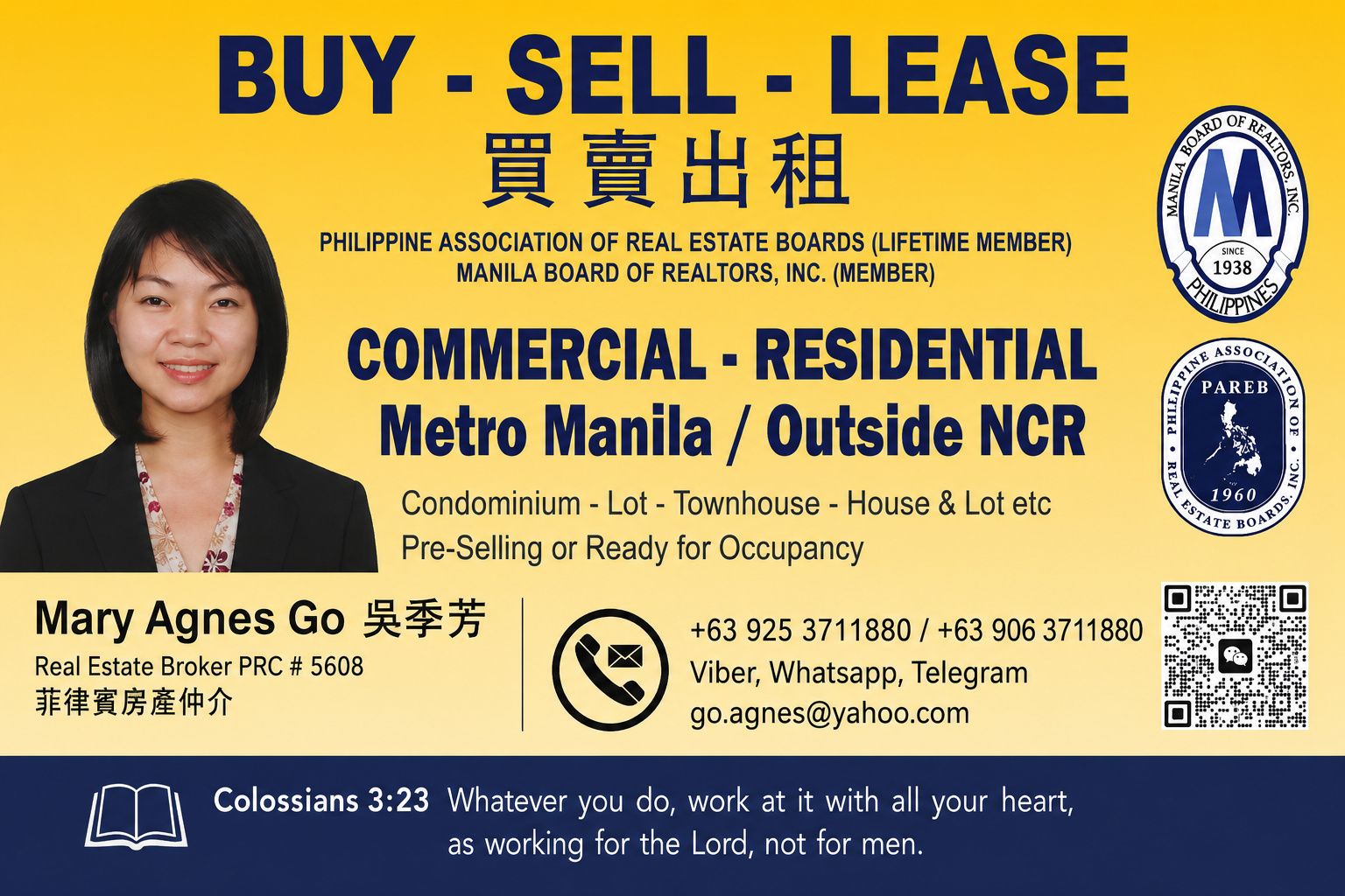 BUY - SELL - LEASE PROPERTIES  |  買 賣 出租 房産